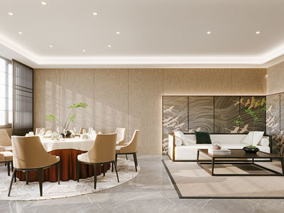 新中式酒店包厢包间