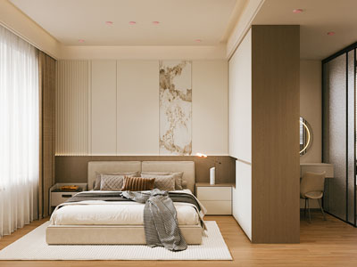 现代卧室