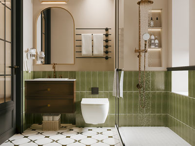 法式轻奢卫浴间 洗手间