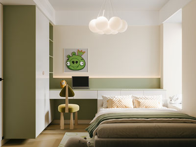 现代榻榻米卧室