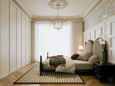 法式轻奢卧室