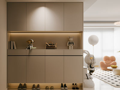 现代玄关鞋柜 客厅3d模型 现代玄关鞋柜 客厅