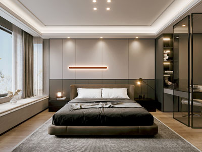 现代卧室