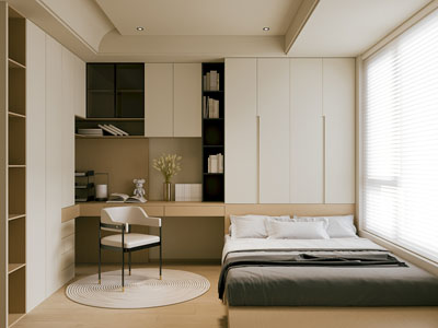 现代榻榻米卧室