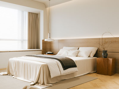 现代中古风卧室