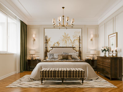 美式卧室