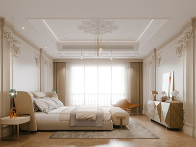 法式轻奢卧室