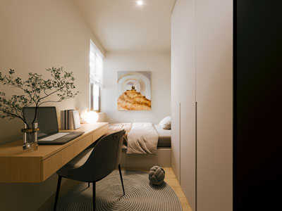 现代榻榻米卧室