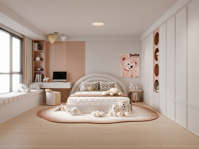 现代卧室 儿童房