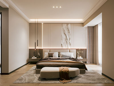 现代卧室