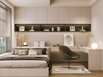现代榻榻米卧室
