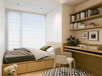 现代榻榻米卧室