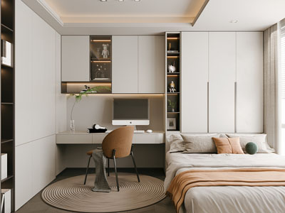 现代榻榻米卧室