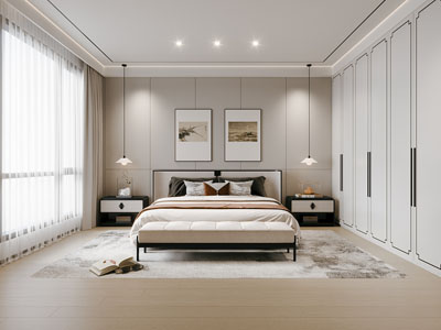 新中式卧室
