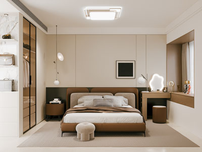 现代卧室