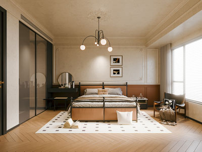 法式中古风卧室