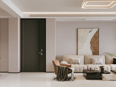 现代客厅3d模型 现代客厅