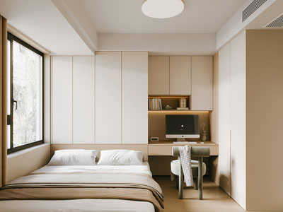 现代榻榻米卧室