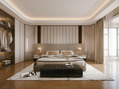 现代卧室