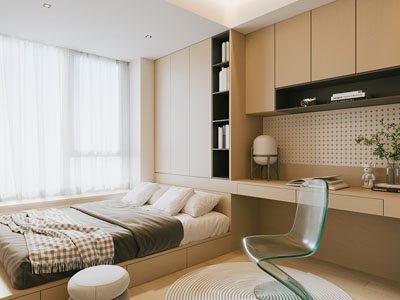 现代榻榻米卧室