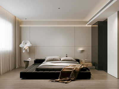 现代卧室