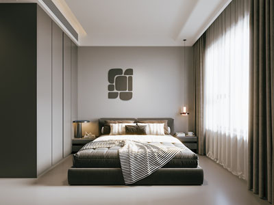 现代卧室