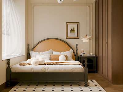 法式中古卧室