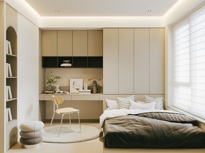 现代榻榻米卧室