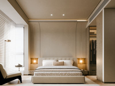 侘寂风卧室