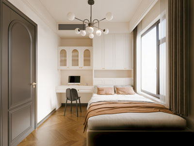 法式榻榻米卧室