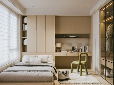 现代榻榻米卧室