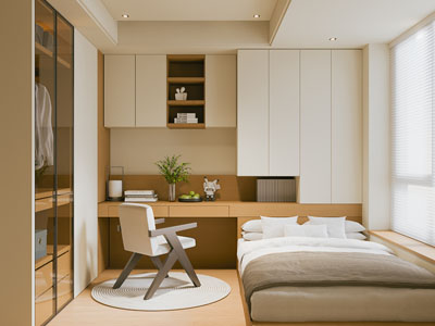 现代榻榻米卧室