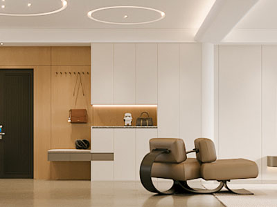 现代玄关门厅 鞋柜3d模型 现代玄关门厅 鞋柜