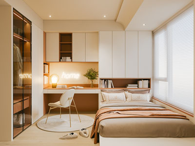 现代榻榻米卧室