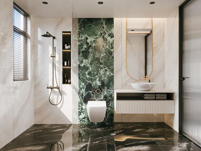 现代轻奢卫浴间 洗手间