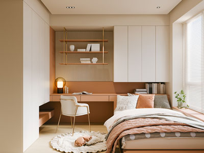 现代榻榻米卧室