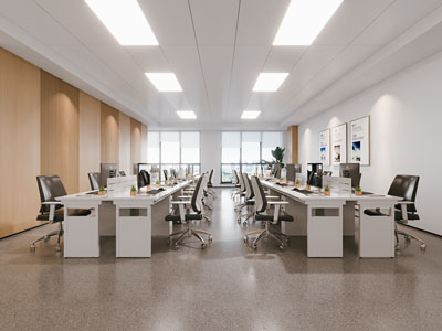 现代公共办公区