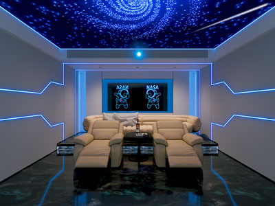 现代视听室 影音室