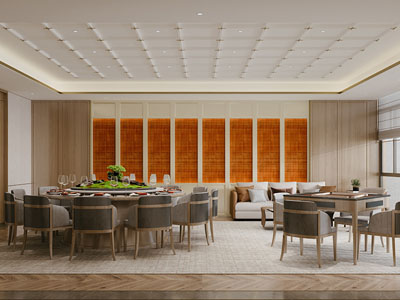 新中式酒店包厢包间