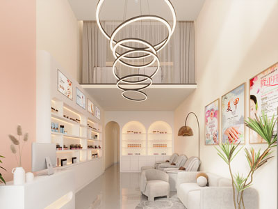 现代美容美甲店