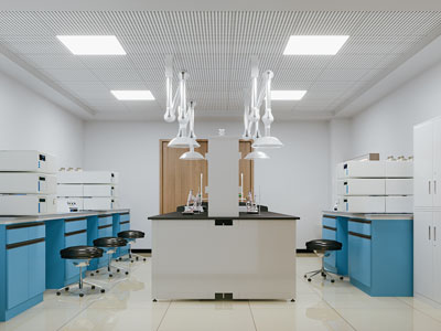 现代实验室3d模型 现代实验室