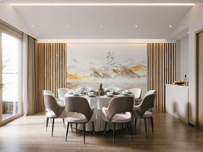 新中式酒店包厢包间