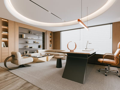 现代董事长 总经理办公室