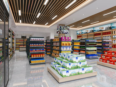 现代百货超市