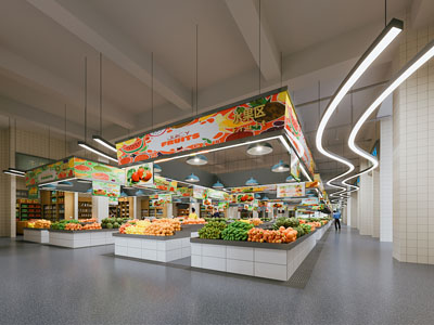 现代水果蔬菜便利店
