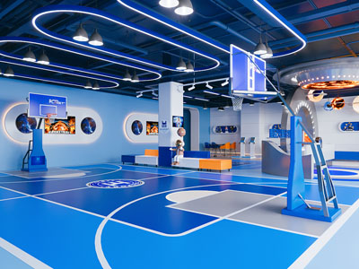 现代儿童篮球馆3d模型 现代儿童篮球馆