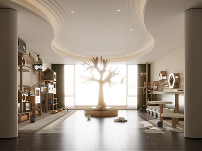 现代猫爬架 猫玩具 生活用品