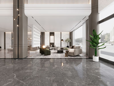 现代接待区 洽谈区