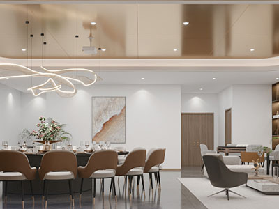 新中式酒店包厢包间