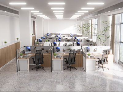 现代公共办公区